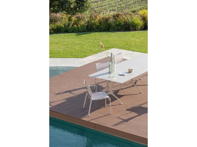 Sedia Frame amrest Outdoor di Alias