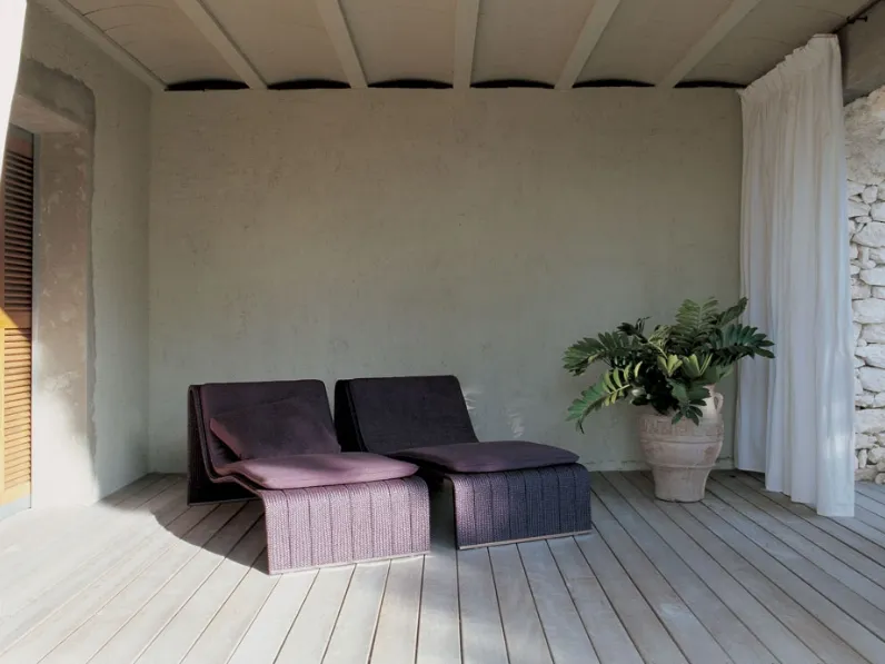 Lettino Frame di Paola Lenti