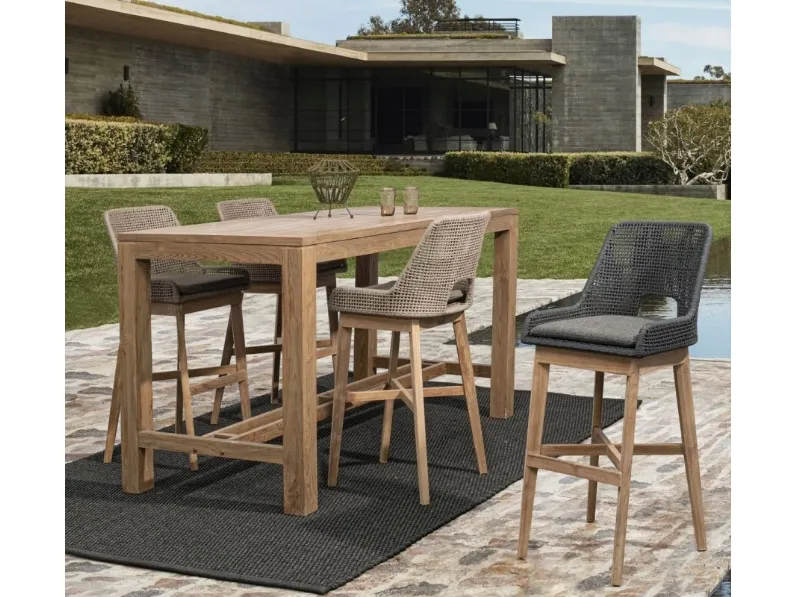 Sgabello Hesperia di Bizzotto