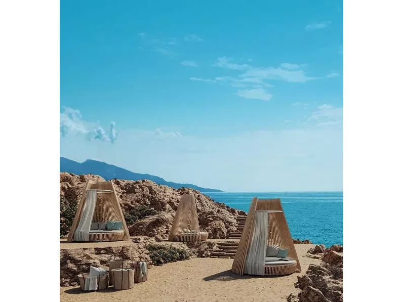 Divano Hut in teak di Ethimo