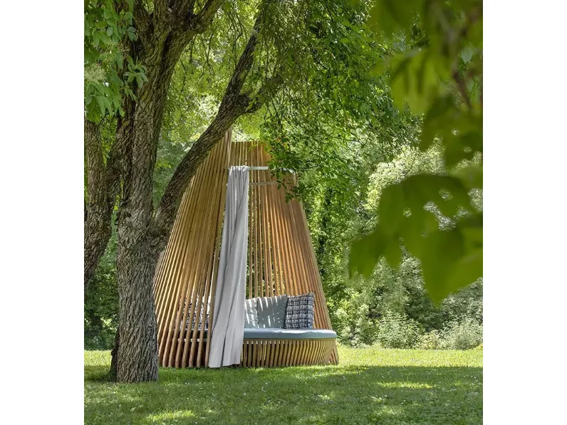 Divano Hut in teak di Ethimo