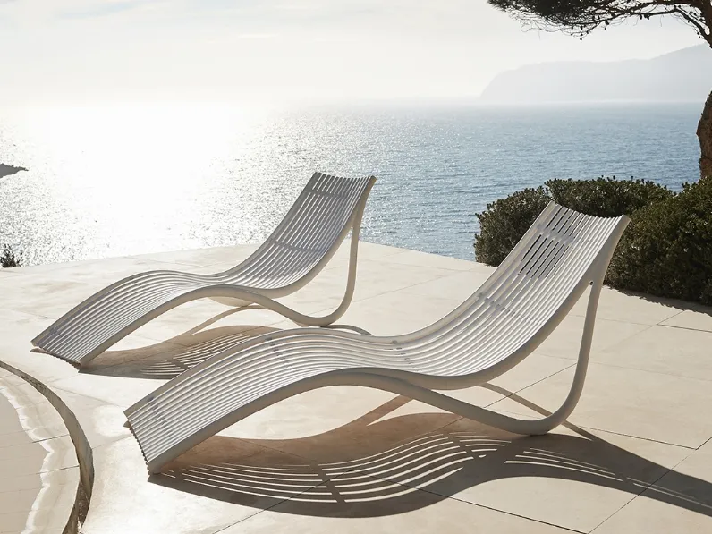 Lettino Ibiza Sun Lounger di Vondom
