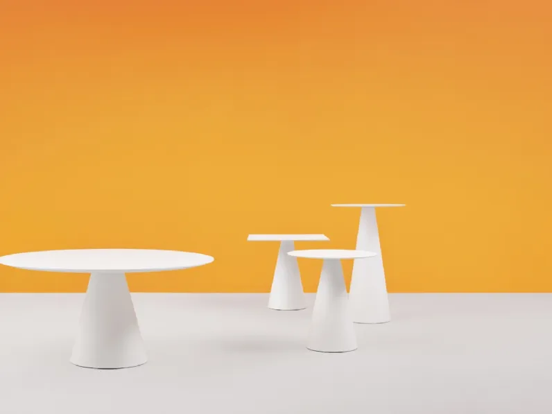 Tavolo e tavolini in varie altezze Icon di Pedrali