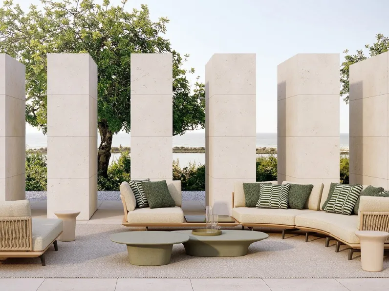 Divano componibile Lagoon di Poliform