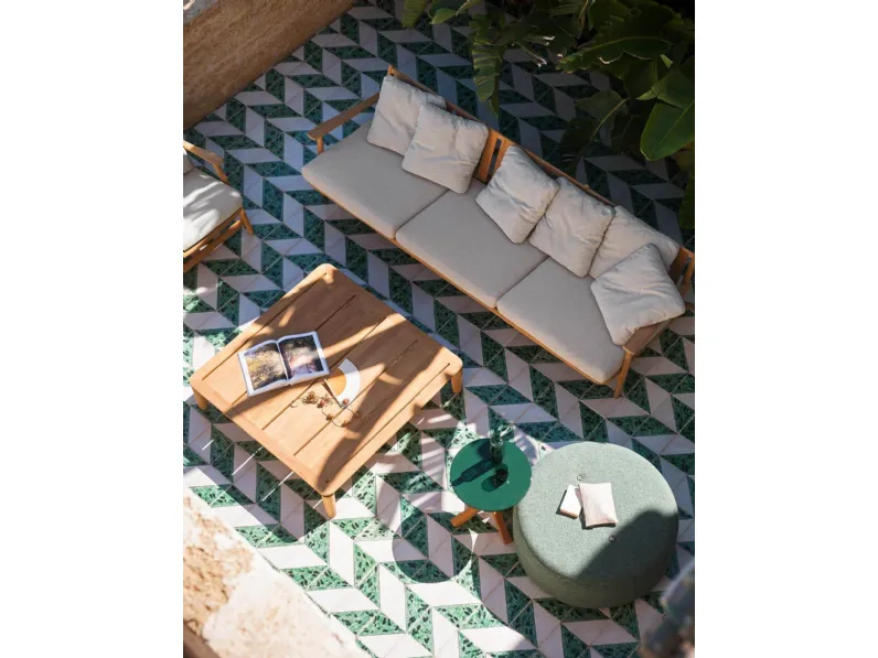 Tavolino quadtrato Levante di Roda