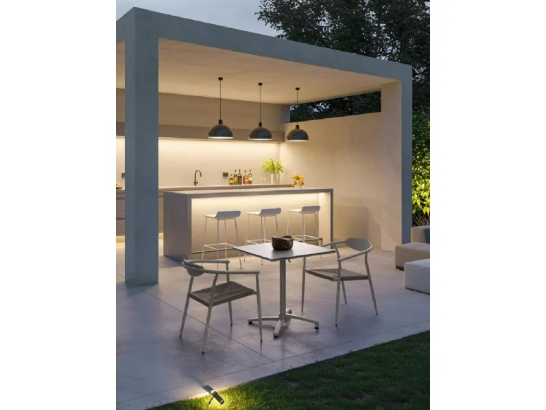 Sedia Linares in alluminio di Bizzotto