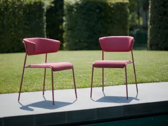 Sedia e sgabello da giardino Lisa Waterproof di Scab Design