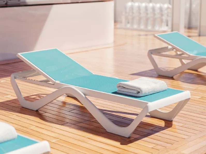 Lettino Love Sun Lounger di Vondom