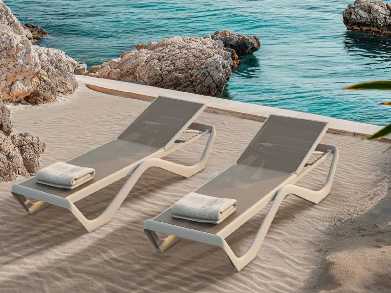 Lettino Love Sun Lounger di Vondom