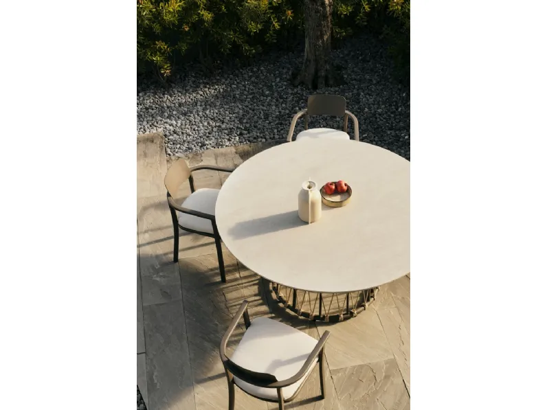 Sedia Makena in alluminio di Bizzotto