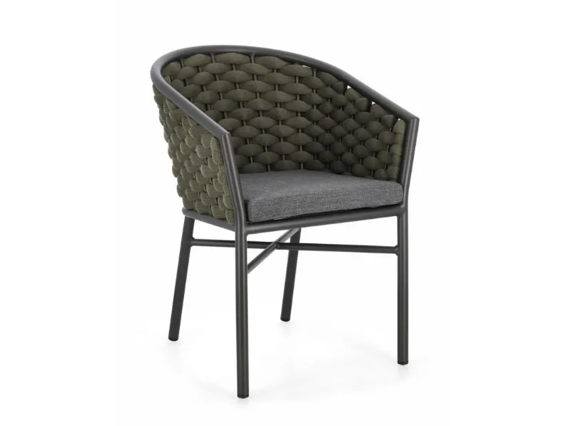 Sedia Margalida in tessuto e alluminio di Bizzotto