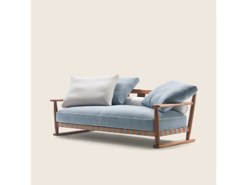 Divano in legno Meriggio di Flexform