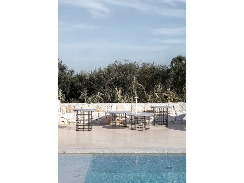 Tavolino da esterno Mesh Outdoor di Flexteam