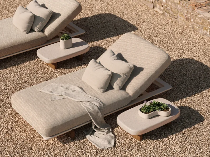 Lettino Milos Sun Lounger di Vondom
