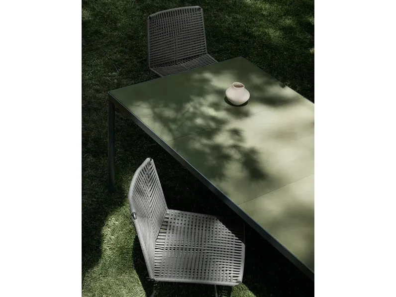 Sedia in intreccio di Corda Neil Twist Chair di MDF Italia