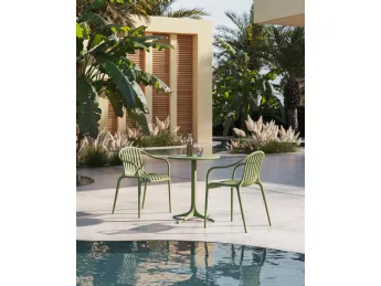 Palm Chair & Table