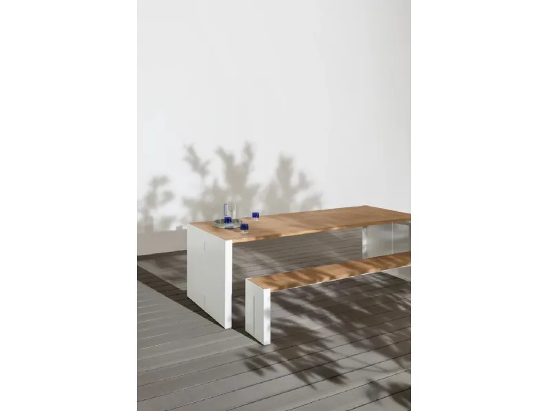 Tavolo e Panca da giardino Panco di LaPalma