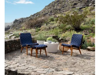 Risom Outdoor Lounge Chair