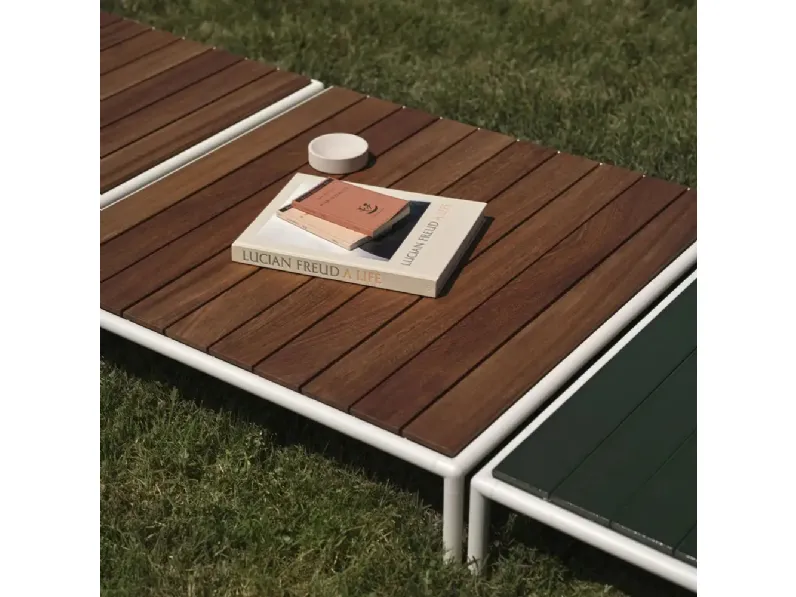 Tavolino Roè con piano in Teak di Fast