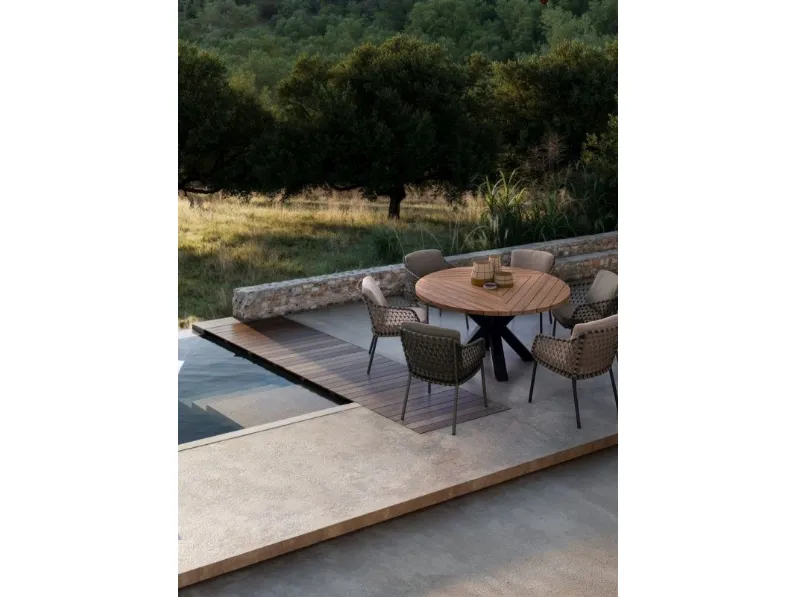 Tavolo rotondo Roderick di Bizzotto