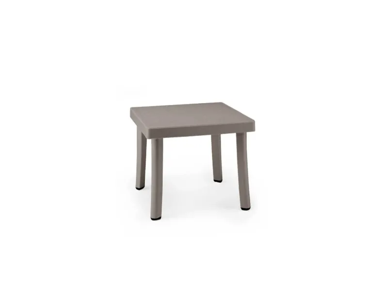 Tavolino quadrato in polipropilene per esterni Rodi di Nardi