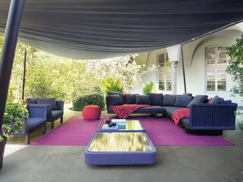 Divano da giardino Sabi di Paola Lenti
