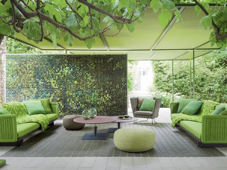 Divano da giardino Sabi di Paola Lenti