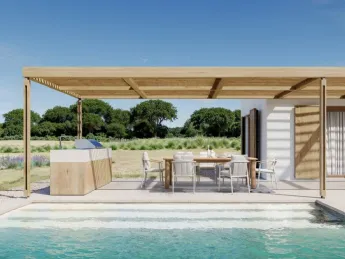 Il Tavolo Samson di Bizzotto unisce design elegante e funzionalità per arricchire ogni ambiente.