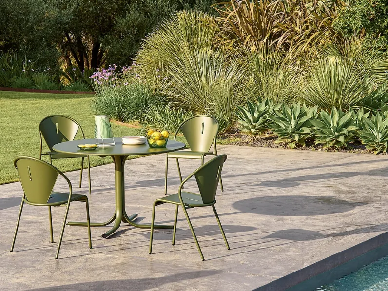 Sedia Code in acciaio di Emu