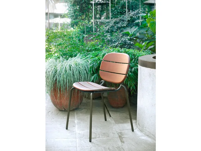 Sedia Si Si Wood di Scab Design