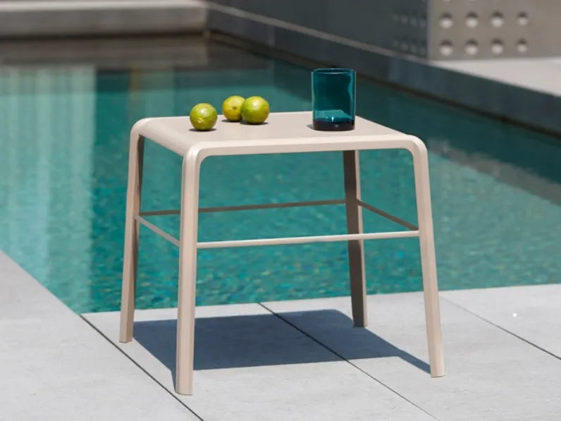 Tavolino da giardino in plastica Side Table Vela di Scab Design