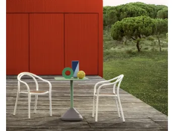 Sedia in alluminio Soul di Pedrali