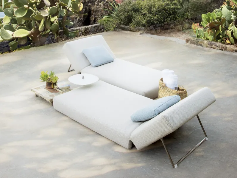 Lettino Swell di Paola Lenti