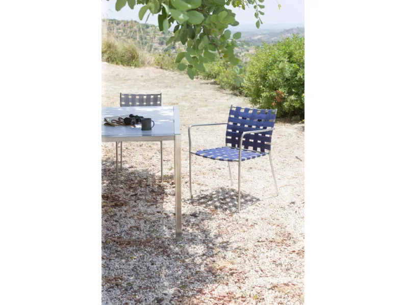 Sedia da giardino Tagliatelle armchair Outdoor di Alias