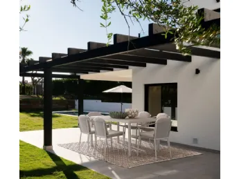 Tavolo e sedie Ulises di Bizzotto: design moderno e funzionalitu00e0 per la tua casa.