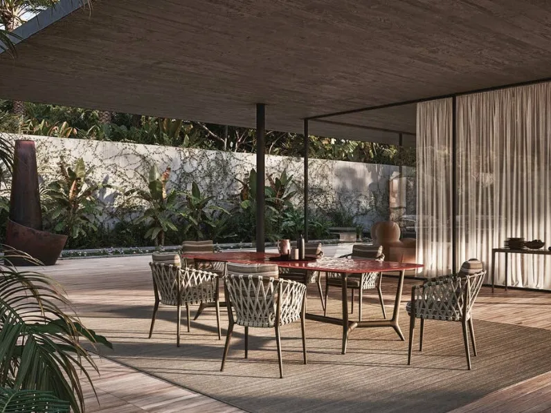  Tavolo Erica in vetro di B&B Italia