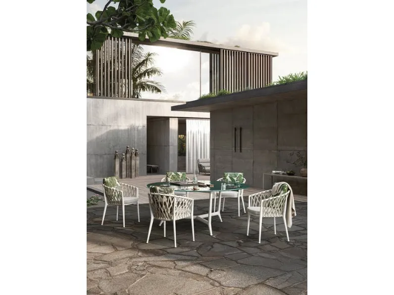  Tavolo Erica in vetro di B&B Italia