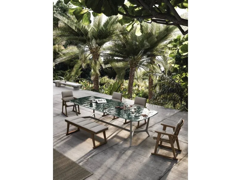  Tavolo Erica in vetro di B&B Italia