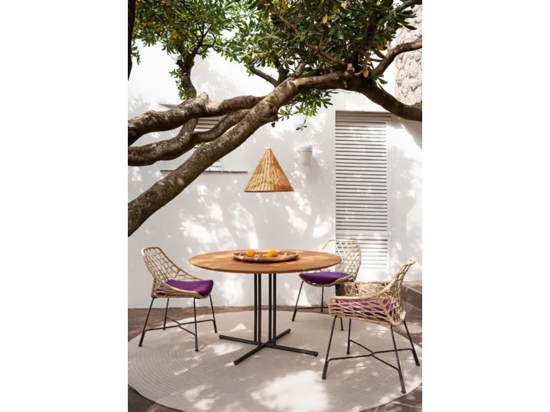 Tavolo Graphic in Iroko di Potocco