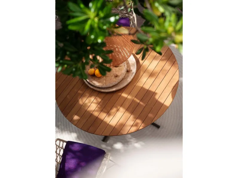 Tavolo Graphic in Iroko di Potocco