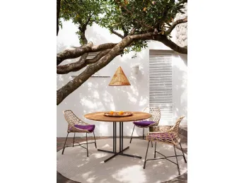 Tavolo Graphic Iroko