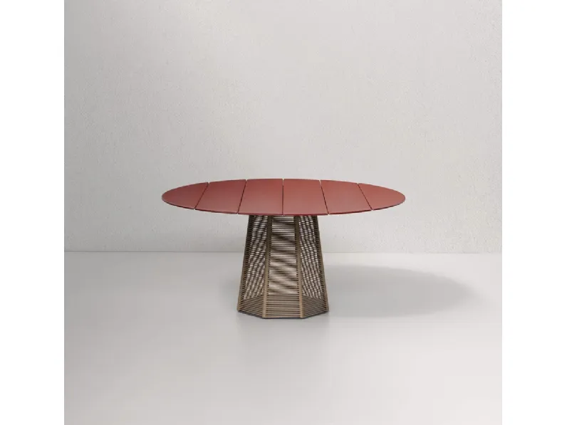 Tavolo Sophie in vetro smatato di Potocco