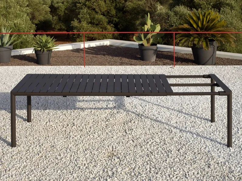 Tavolo da esterno allungabile Tevere 210 Extensible di Nardi