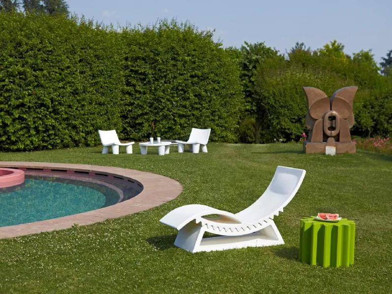 Lettino regolabile Tic Tac di Slide