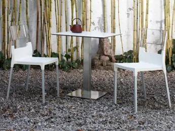 Tiffany colonna quadrata Tavolino