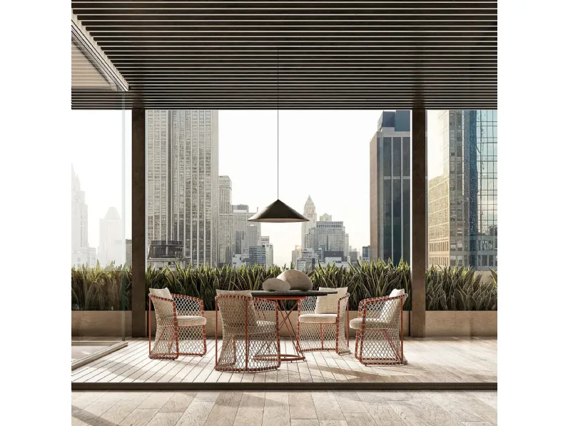 Tavolo in pietra Torcello Outdoor di Flexform