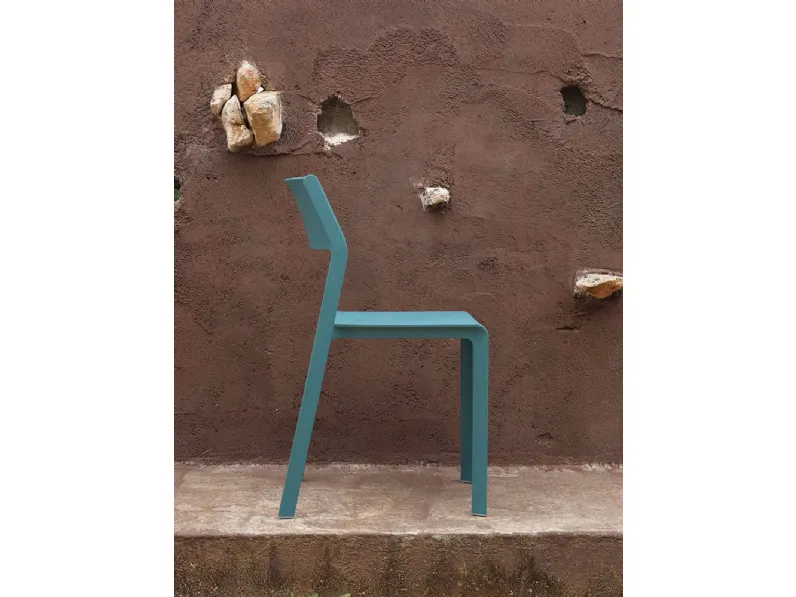 Sedia per esterni impilabile Trill Bistrot di Nardi