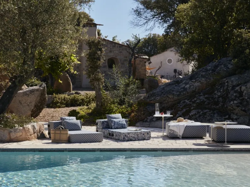 Lettino prendisole Trix Outdoor Liberty di Kartell