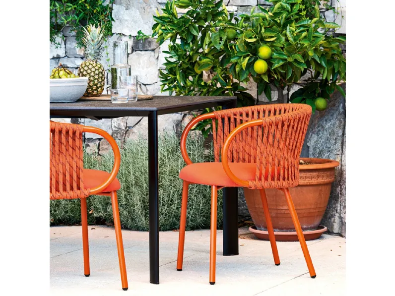 Sedia Tuka di Connubia Outdoor