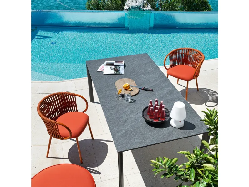 Sedia Tuka di Connubia Outdoor